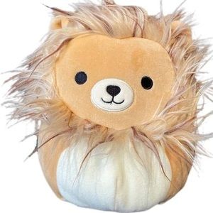 KellyToy - Original Squishmallows 8" Francis the Lion Plush - Tan/White